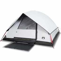 Acquista Tenda Campeggio a Cupola 4 Persone Bianca Tessuto Impermeabile con riferimento GHV-94702 della ditta 