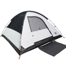 Acquista Tenda Campeggio a Cupola 4 Persone Bianca Tessuto Impermeabile con riferimento GHV-94702 della ditta 