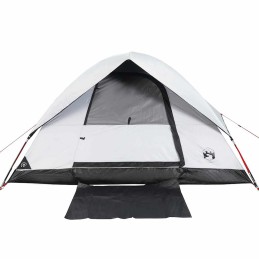 Acquista Tenda Campeggio a Cupola 4 Persone Bianca Tessuto Impermeabile con riferimento GHV-94702 della ditta 