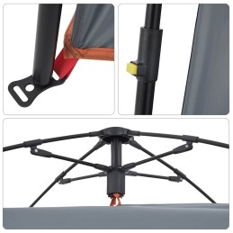 Acquista Tenda Privacy Grigia a Rilascio Rapido Impermeabile con riferimento GHV-4004142 della ditta 