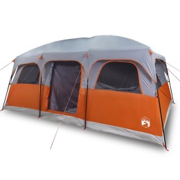 Acquista Tenda Familiare a Cabina per 9 Persone Grigia Impermeabile con riferimento GHV-94541 della ditta 