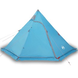 Acquista Tenda da Campeggio Tipi per 5 Persone Blu Impermeabile con riferimento GHV-4009408 della ditta 