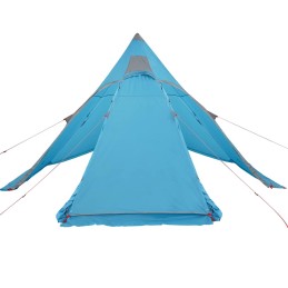 Acquista Tenda da Campeggio Tipi per 5 Persone Blu Impermeabile con riferimento GHV-4009408 della ditta 