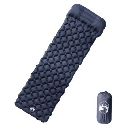 Acquista Materasso Campeggio Gonfiabile con Cuscino 1 Persona Grigio con riferimento GHV-4007108 della ditta 