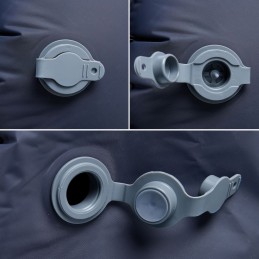 Acquista Materasso Campeggio Gonfiabile con Cuscino 1 Persona Grigio con riferimento GHV-4007108 della ditta 
