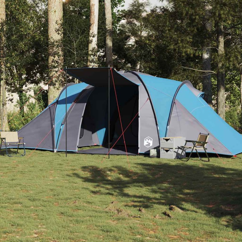 Acquista Tenda da Campeggio a Cupola per 4 Persone Blu Impermeabile con riferimento GHV-4009387 della ditta 
