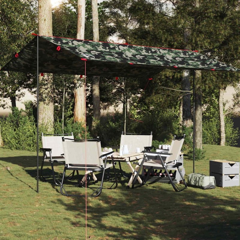 Acquista Telone da Campeggio Mimetica 406x306 cm Impermeabile con riferimento GHV-4009599 della ditta 
