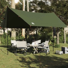 Acquista Telone da Campeggio Verde Oliva 462x306x211 cm Impermeabile con riferimento GHV-4009609 della ditta 