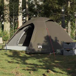 Acquista Tenda da Campeggio a Cupola per 3 Persone Marrone Impermeabile con riferimento GHV-4009616 della ditta 