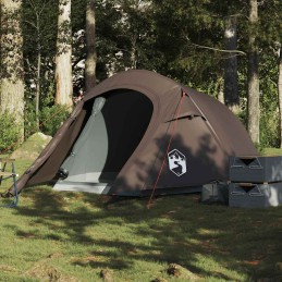 Acquista Tenda da Campeggio a Tunnel per 3 Persone Marrone Impermeabile con riferimento GHV-4009628 della ditta 