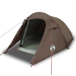 Acquista Tenda da Campeggio a Tunnel per 3 Persone Marrone Impermeabile con riferimento GHV-4009628 della ditta 