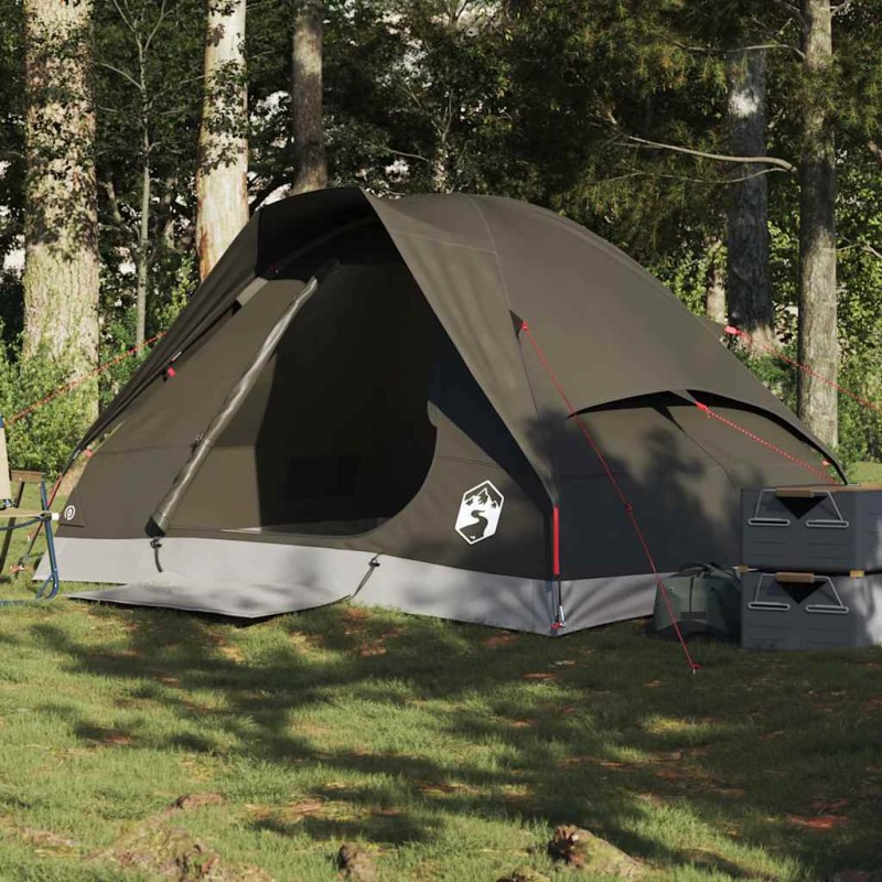 Acquista Tenda da Campeggio a Cupola per 2 Persone Marrone Impermeabile con riferimento GHV-4009640 della ditta 