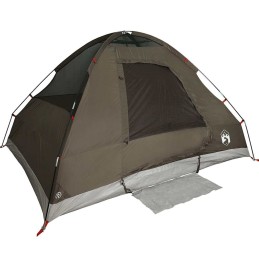Acquista Tenda da Campeggio a Cupola per 2 Persone Marrone Impermeabile con riferimento GHV-4009640 della ditta 