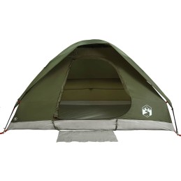 Acquista Tenda da Campeggio a Cupola 4 Persone Verde Oliva Impermeabile con riferimento GHV-4009642 della ditta 