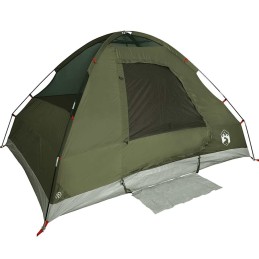Acquista Tenda da Campeggio a Cupola 4 Persone Verde Oliva Impermeabile con riferimento GHV-4009642 della ditta 
