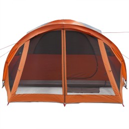 Acquista Tenda Familiare a Tunnel 6Persone Grigia Arancione Impermeabile con riferimento GHV-4009460 della ditta 