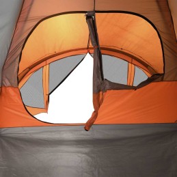 Acquista Tenda Familiare a Tunnel 6Persone Grigia Arancione Impermeabile con riferimento GHV-4009460 della ditta 