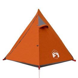 Acquista Tenda da Campeggio a Cupola 2 Persone Grigio e Arancione con riferimento GHV-94321 della ditta 