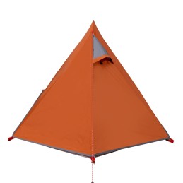 Acquista Tenda da Campeggio a Cupola 2 Persone Grigio e Arancione con riferimento GHV-94321 della ditta 