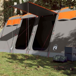 Acquista Tenda Familiare a Tunnel 8Persone Grigia Arancione Impermeabile con riferimento GHV-94618 della ditta 