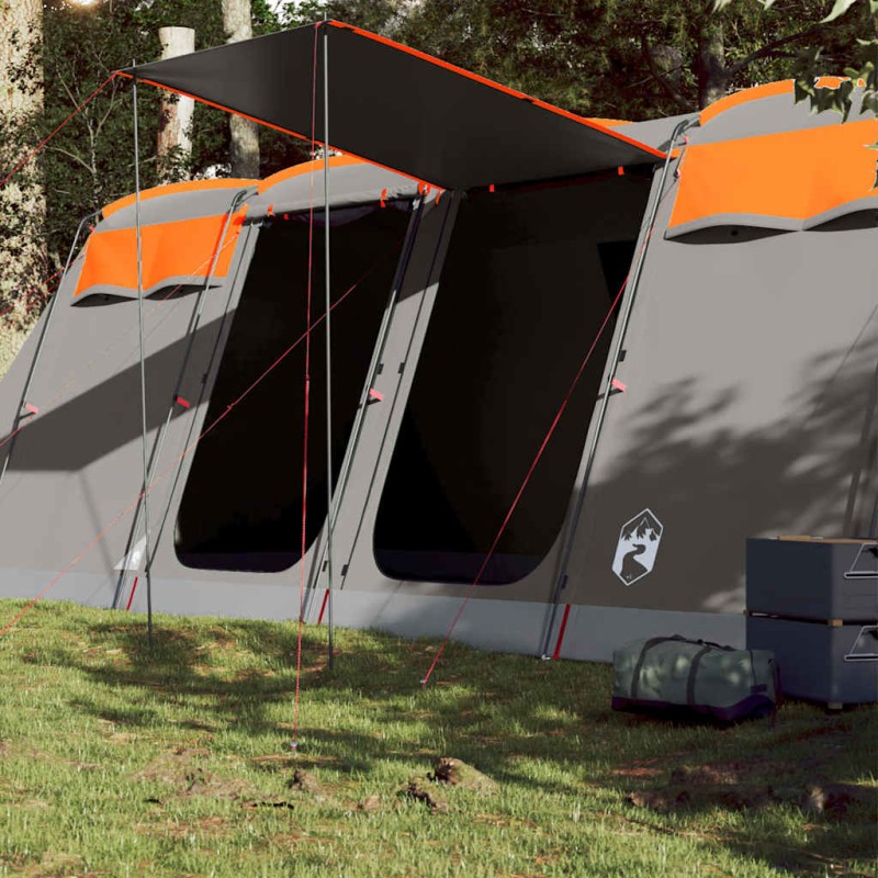 Acquista Tenda Familiare a Tunnel 8Persone Grigia Arancione Impermeabile con riferimento GHV-94618 della ditta 