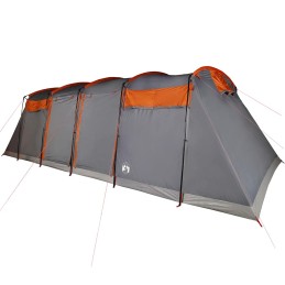 Acquista Tenda Familiare a Tunnel 8Persone Grigia Arancione Impermeabile con riferimento GHV-94618 della ditta 