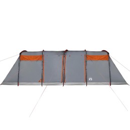 Acquista Tenda Familiare a Tunnel 8Persone Grigia Arancione Impermeabile con riferimento GHV-94618 della ditta 