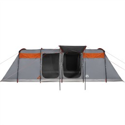 Acquista Tenda Familiare a Tunnel 8Persone Grigia Arancione Impermeabile con riferimento GHV-94618 della ditta 