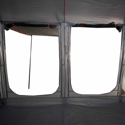 Acquista Tenda Familiare a Tunnel 8Persone Grigia Arancione Impermeabile con riferimento GHV-94618 della ditta 