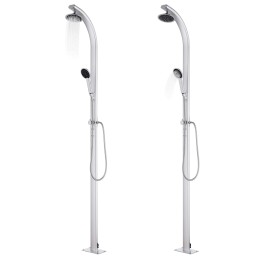 Acquista Doccia da Giardino con Base Grigia 220 cm in Alluminio con riferimento GHV-3070796 della ditta 