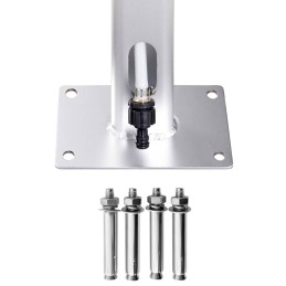 Acquista Doccia da Giardino con Base Grigia 220 cm in Alluminio con riferimento GHV-3070796 della ditta 