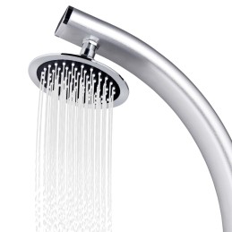 Acquista Doccia da Giardino con Base Grigia 220 cm in Alluminio con riferimento GHV-3070796 della ditta 