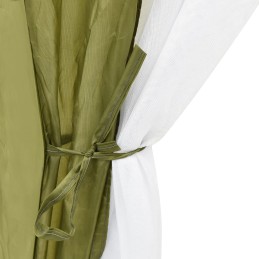 Acquista Tenda per Piscina in Tessuto 500x433x250 cm Verde con riferimento GHV-93039 della ditta 