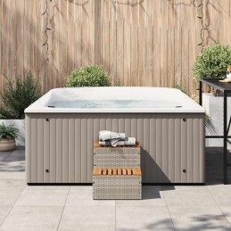 Acquista Bordo per Vasca Idromassaggio Polyrattan&Massello Acacia con riferimento GHV-4103943 della ditta 