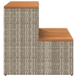 Acquista Bordo per Vasca Idromassaggio Polyrattan&Massello Acacia con riferimento GHV-4103943 della ditta 