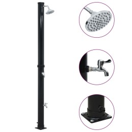Acquista Doccia ad Energia Solare Nera 220 cm 20 L con riferimento GHV-92310 della ditta 