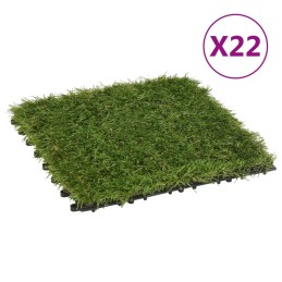 Acquista Piastrelle in Erba Sintetica 22 pz 30x30 cm Verde con riferimento GHV-149031 della ditta 