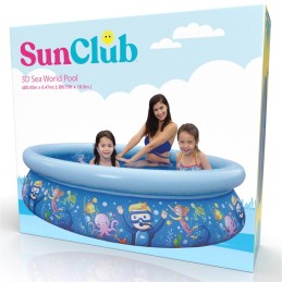 Acquista Piscinetta Gonfiabile Mondo Marino Avenli 205x47cm per Bambini con riferimento 17788 della ditta FREEBIE