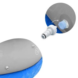 Acquista Piscina Fuoriterra Rettangolare con Struttura in Acciaio Avenli 17728-1EU 549x305x122cm Pompa a Sabbia, Scala e Teli Inclusi con riferimento 17728-1EU della ditta FREEBIE