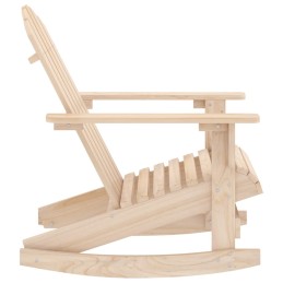 Acquista Sedia a Dondolo Giardino Adirondack in Legno Massello di Abete con riferimento GHV-315882 della ditta 