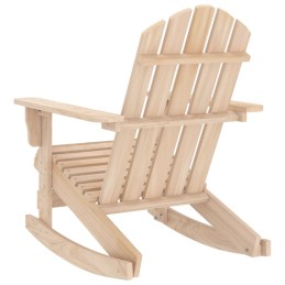 Acquista Sedia a Dondolo Giardino Adirondack in Legno Massello di Abete con riferimento GHV-315882 della ditta 