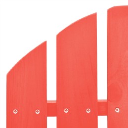 Acquista Sedia Giardino Adirondack con Ottomana Massello di Abete Rossa con riferimento GHV-315863 della ditta 