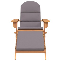 Acquista Sedia Adirondack Giardino con Poggiapiedi Legno Massello Acacia con riferimento GHV-360034 della ditta 