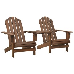 Acquista Sedie da Giardino Adirondack con Tavolino Legno Abete Marrone con riferimento GHV-310069 della ditta 