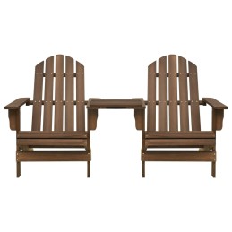 Acquista Sedie da Giardino Adirondack con Tavolino Legno Abete Marrone con riferimento GHV-310069 della ditta 