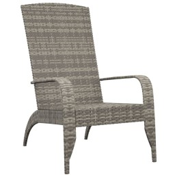 Acquista Sedia Adirondack da Giardino Grigia in Polyrattan con riferimento GHV-319695 della ditta 
