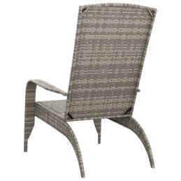 Acquista Sedia Adirondack da Giardino Grigia in Polyrattan con riferimento GHV-319695 della ditta 