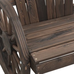 Acquista Sedia a Dondolo Adirondack in Legno Massello di Abete con riferimento GHV-365094 della ditta 