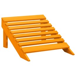 Acquista Sedia Giardino Adirondack con Pouf Massello di Abete Arancione con riferimento GHV-315868 della ditta 