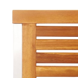 Acquista Sedie da Giardino 6 pz Legno Massello di Acacia e Acciaio Inox con riferimento GHV-3078468 della ditta 